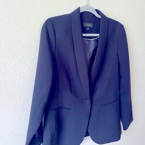 Brand new NWT Talbots LUXE DOUBLE WEAVE SINGLE BUTTON BLAZER size 10,